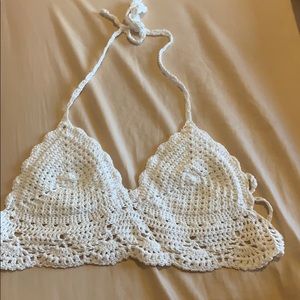 Cute crochet bralette!